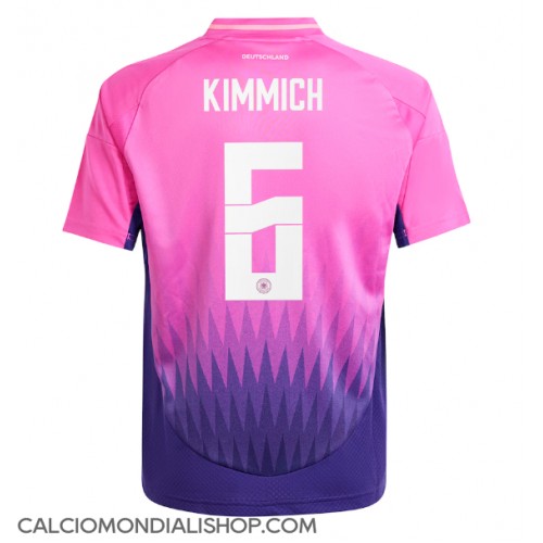 Maglie da calcio Germania Joshua Kimmich #6 Seconda Maglia Europei 2024 Manica Corta